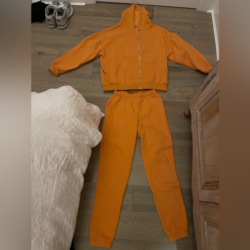 Orange Edikted Sweat Set
